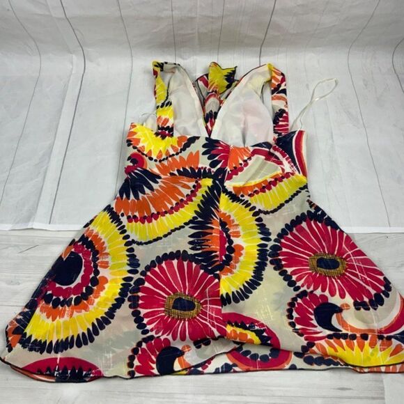 Trina Turk Multi-Color Top. Sz 6 - Picture 2 of 4